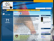 Tablet Screenshot of goldcountrysoccer.org